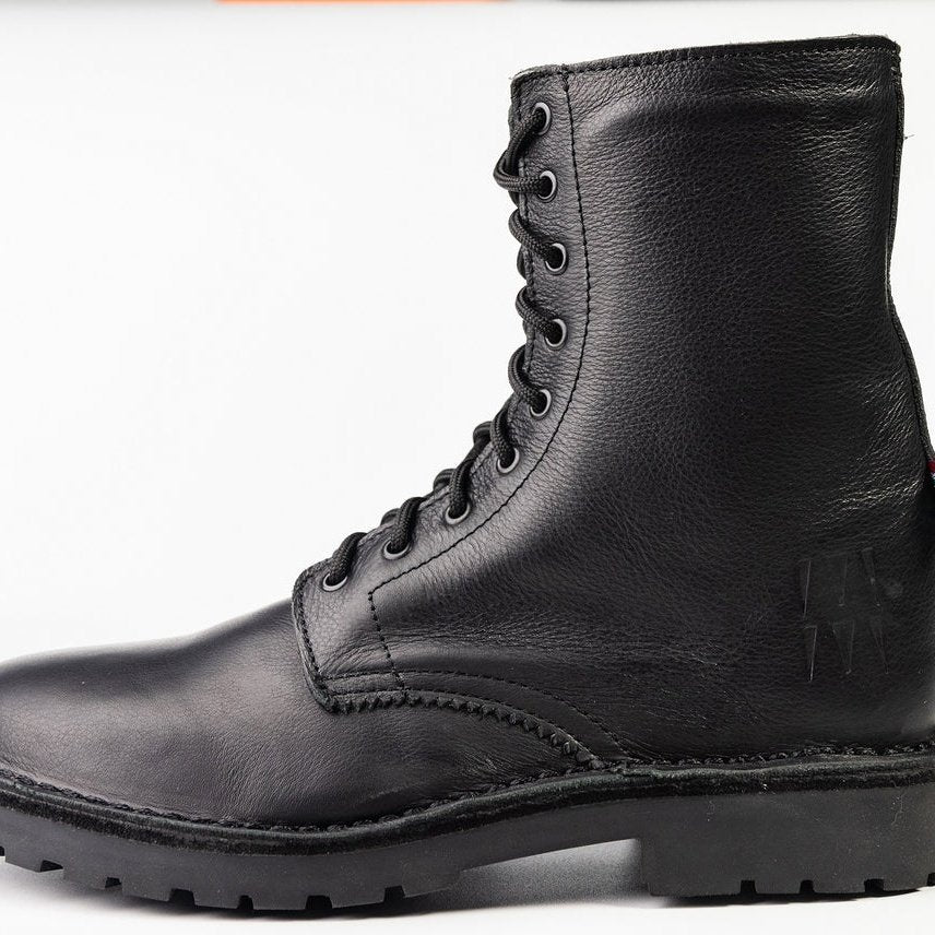 Leather hot sale ranger boots